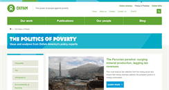 Desktop Screenshot of politicsofpoverty.oxfamamerica.org